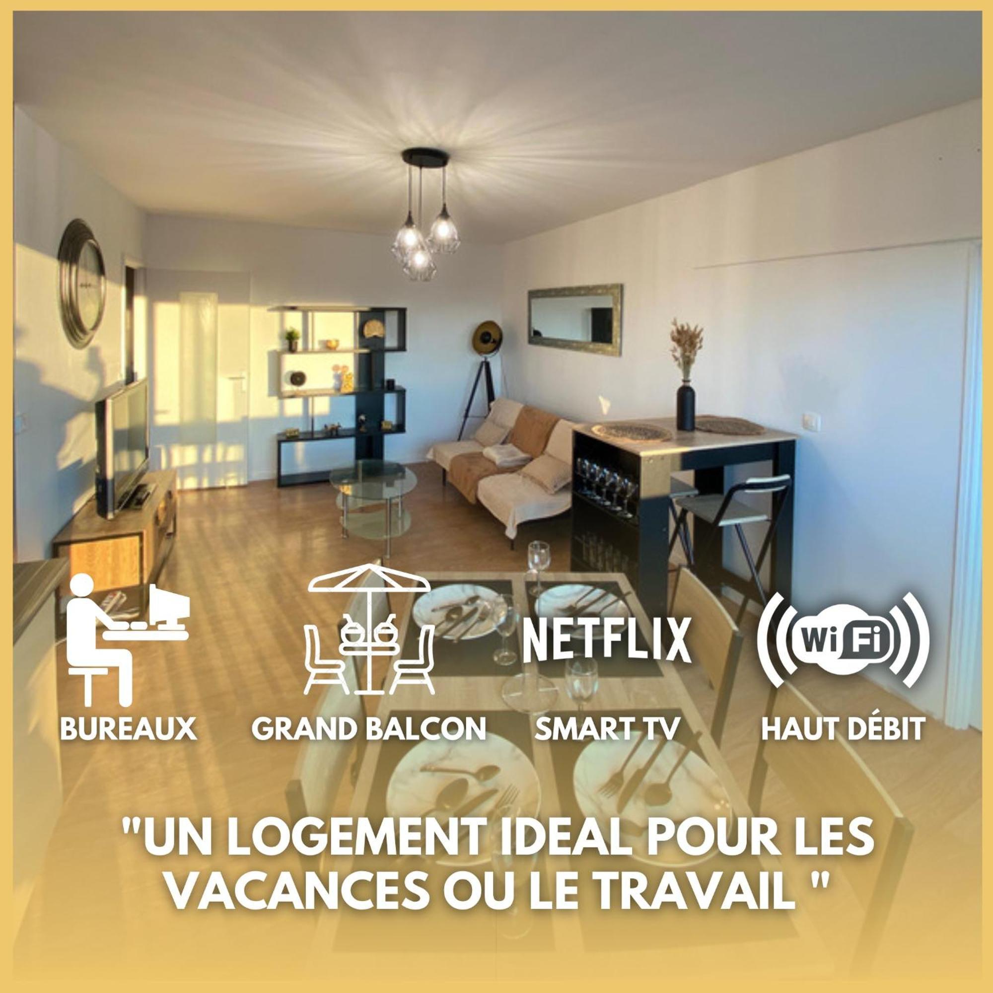 Appartement Spacieux - 10' Gare Angers Exterior foto